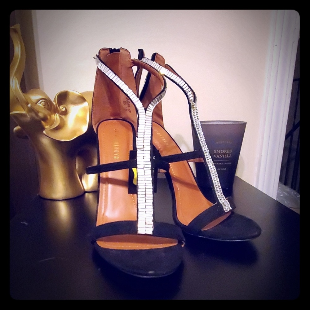 Fashion Nova Rhinestone Stilettos NWOB